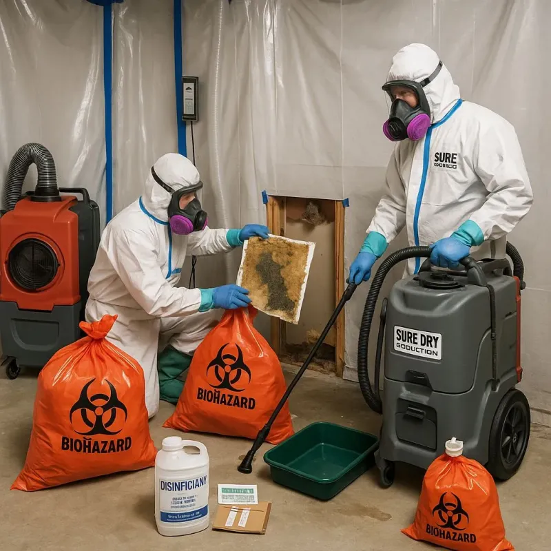 Contaminated Water Handling Protocols process in Mills County, IA